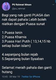 Lafaz niat ganti puasa ramadhan. Says Seismik Wah Sambil Ambil Mood Untuk Puasa Dapat Facebook