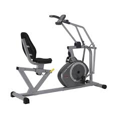 This versatile and reliable recumbent bike with arm exerciser has a large seat and back cushion with adjustable height for users and various sizes. Sunny Health Fitness Sf Rb4708 Cross Training Magnetic Recumbent Bike Dick S Sporting Goods