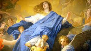 L'assomption de marie, qui est appelée dormition dans la tradition orientale, est la croyance religieuse orthodoxe et catholique selon laquelle la vierge marie, mère de jésus, n'est pas morte comme tout un chacun mais est entrée directement dans la gloire de dieu (ce qu'on traduirait communément par « montée au ciel »). C Est Quoi L Assomption Ca M Interesse