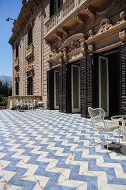 Terrasse Villa Tasca Villa Cabane Bois Palerme