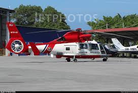 Langkawi, sept 27 — the kedah and perlis malaysian maritime enforcement agency (mmea) has thwarted an attempt to smuggle 56.5 kilogramme (kg) of syabu worth rm11.3 million after intercepting a foreign fishing boat 2.3 nautical miles north east of tanjung kemarong, near here, on friday. M70 03 Eurocopter As 365n3 Dauphin Malaysia Maritime Enforcement Agency Mmea Hakunamatata Jetphotos