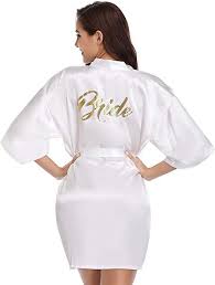 Bride Bridesmaid Robes Satin Bridal Party Robe Dressing Gwons Morning Of Wedding Day Robes Wedding Party Robes Bridal Party Robes Wedding Day Robes