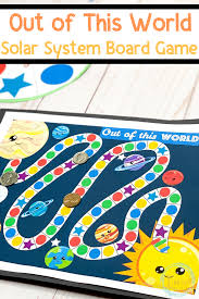 Solar System Board Game Free Printable Solar System Projects For Kids Solar System For Kids Space Activities For Kids