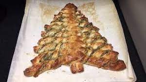 Shape christmas tree design (see instructions above) Christmas Tree Spinach Dip Breadsticks Youtube