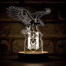 Besiktas Logo Lu Led Aydinlatma Led Hediyeler Lamba