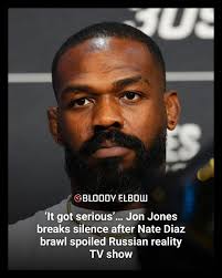 Jon Jones: "Nate kind of came in a little bit