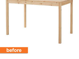 Maybe you would like to learn more about one of these? Before After From Ikea Dining Table To Chic Desk Apartment Therapy