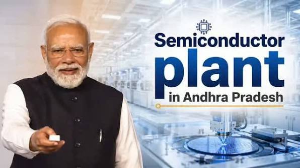 PM Modi lays foundation for ASIP's chip plant, Andhra Pradesh's first ISM-approved semiconductor unit