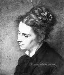 mme ernest major tableau, art, peinture à l'huile