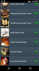 Pilih satu link dari 15 daftar dibawah untuk streaming video klip mp4 di metro musik, detail informasi dan kumpulan full album lagu terkait. Download Surah Yusuf Mp3 Arab Dan Terjemahan Offline Free For Android Surah Yusuf Mp3 Arab Dan Terjemahan Offline Apk Download Steprimo Com