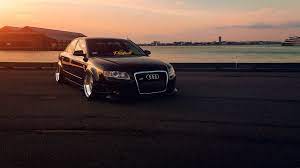 Welcome to free wallpaper and background picture community. Picture Audi A4 Stance Slammed Vehicle Sunset Black 1920x1080