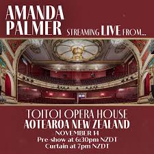 Dopo 12 anni in carcere, l'ex stella del football eddie palmer cerca di rimettersi in piedi e. A Big Beautiful Free Live Stream From A New Zealand Opera House Nov 14th 13th In States Amanda Palmer