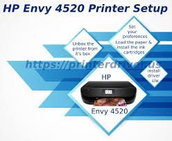 Hp Envy 4520 Printer Setup Guide Printerdriver Us Printer Color Cartridges Hp Printer