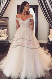 Princess Off The Shoulder Train Long Bridal Dress Ball Gowns Wedding Tulle Wedding Dress Ball Gown Wedding Dress