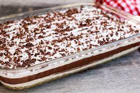 Shop for the pioneer woman bowls in bowls. Layered Chocolate Pudding Dessert By Brenda The Pioneer Woman Layered Dessert Recipes Chocolate Pudding Desserts Dessert Recipes