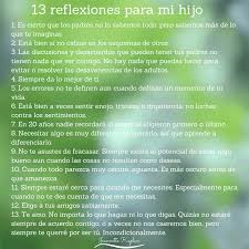 13 Reflexiones Para Mi Hijo Hispana Global