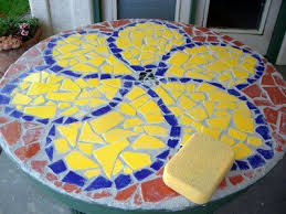 Do It Yourself Mosaic Table Tops Mosaic Table Top Mosaic Table Mosaic Diy
