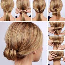 Lulus How To Low Rolled Updo Hair Tutorial Lulus Com Fashion Blog Hair Styles Long Hair Styles Lazy Girl Hairstyles
