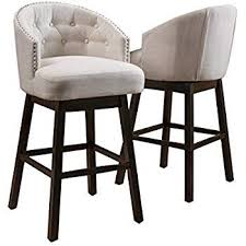 Amazon Com Hillsdale Furniture 4294 828i Napa Valley Upholstered Swivel Counter Stool Height Khaki Kitch In 2020 Bar Stools Swivel Bar Stools Comfortable Bar Stools