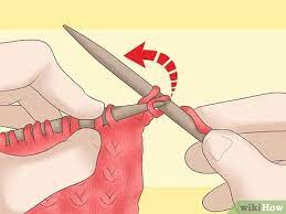Sl1, *k1, insert the tip of the left hand needle into the first knit stitch on the right hand needle and pass over the last stitch you knit. 3 Ways To End Knitting A Scarf Wikihow