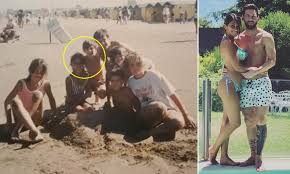 And of course, he tries not to talk about football, when he is at home. Photo Shows Lionel Messi With Wife To Be When He Was Just 10 Years Old Daily Mail Online