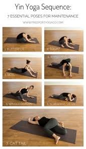 Its Hard To Select Only A Few Poses That Could Be Considered Essential But I Find That These Are Among The Ones I Pra Yin Yoga Sequence Yin Yoga Yin Yoga