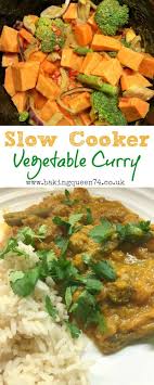 Slow Cooker Vegetable Curry Recipe Use Up Your Leftover Vegetables In A Ta Slow Cooker Vegetable Curry Vegetarian Slow Cooker Recipes Vegetable Curry Recipes