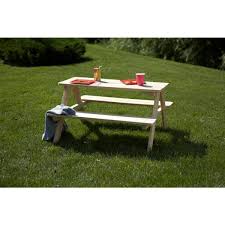 When looking for the best picnic tables, there are many factors such as size, weight capacity. Turtleplay Wood Picnic Table For Kids Tb0020000010 The Home Depot