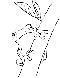 Tree Frog Coloring Page Samantha Bell Frog Coloring Pages Snake Coloring Pages Frog Drawing