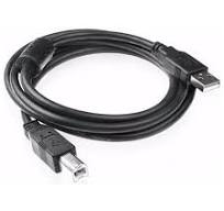 General High-Speed 6FT USB 2.0 Printer Cable, USB Type-A Male to Type-B Male