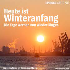 Ab dann werden die tage wieder länger, die nächte kürzer. Und Jetzt Die Gute Nachricht Die Tage Werden Ab Heute Wieder Langer Winteranfang Spiegel Online Scoopnest