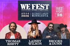 WE Fest Country Music Festival 2026