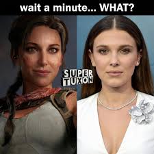 Lara Croft Millie Bobby Brown