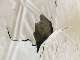 A good compound to use is dap drydex spackling. Painting And Repairing A Peeling Tin Ceiling Ramsden Painting