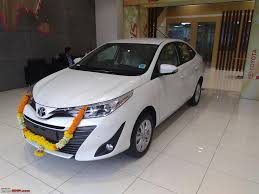 The toyota yaris model is well known for its simplicity, yet fresh and modern design. My 2018 Pearl White Toyota Yaris V Cvt Team Bhp