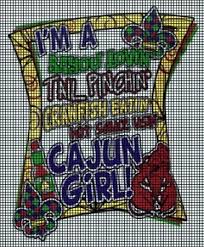 We did not find results for: I M A Bayou Lovin Cajun Girl Crochet Pattern Cgmi 103957