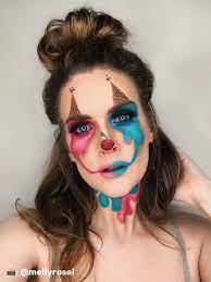 Melty Clown Halloween Makeup Inspiration Harajuku Makeup Makeup Inspiration