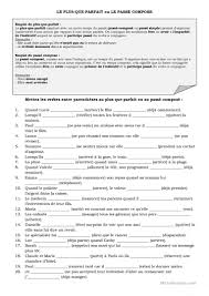 Dimanche dernier, je suis allé (e) au cinéma. Le Passe Compose Emploi