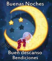 No puedo esperar a mañana para estar contigo de nuevo. Buenas Noches Que Descanses Buenas Noches Buen Descanso Bendiciones Postales
