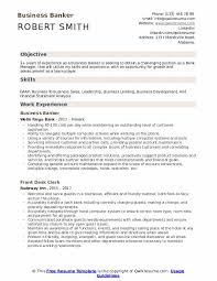Business Banker Resume Samples Qwikresume