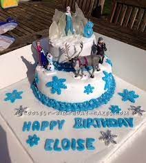 Six year old number cake. Disney S Frozen Cake For 6 Year Old Frozen Addict