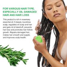 HXTMKT Rosemary Shampoo Bar 2 Pack, Solid Rosemary Shampoo for Hair Growth,  Natural Shampoo Bar to Nourish Scalp and Treat Hair Loss, Eco Friendly  Vegan Shampoo Bar for Men Women, 60g Each :