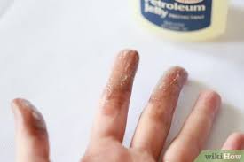 Vaseline or olive oil is an effective stain guard. 6 Ways To Remove Hair Dye From Skin Wikihow
