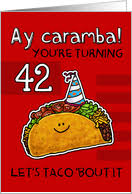 42nd Birthday Cards From Greeting Card Universe