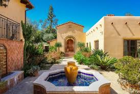 Santa fe house plans are very distinctive with respect to materials; The History And Architecture Of Hacienda Style Homes