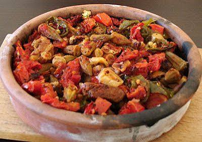 Clay Pot Okra