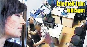 Yerde debelenirken polis şamarladı