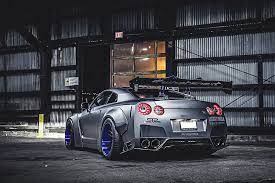 Hd wallpapers and background images Hd Wallpaper Nissan Gt R Modified Car Silver Cars Vehicle Wallpaper Flare
