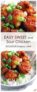 Easy Sweet And Sour Chicken Recipe Sweet N Sour Chicken Recipes Poultry Recipes
