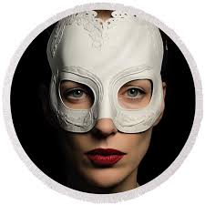 Annie with Mask Coffee Mug by My Head Cinema